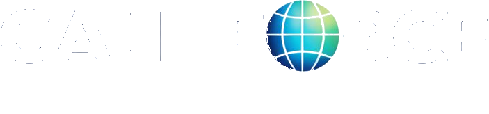 Call Force Global reversed logo for dark backgrounds