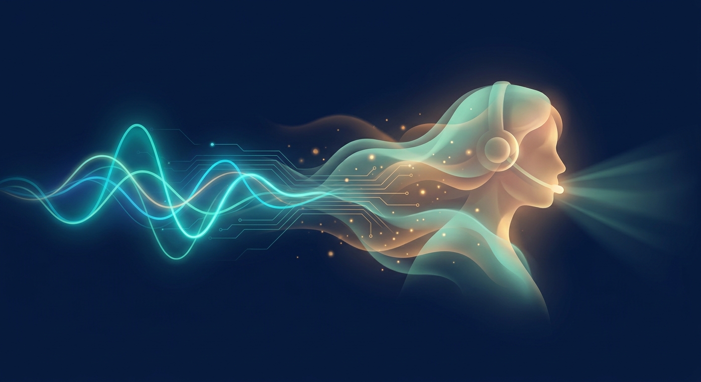 AI answering service handing off a call to a live nearshore agent